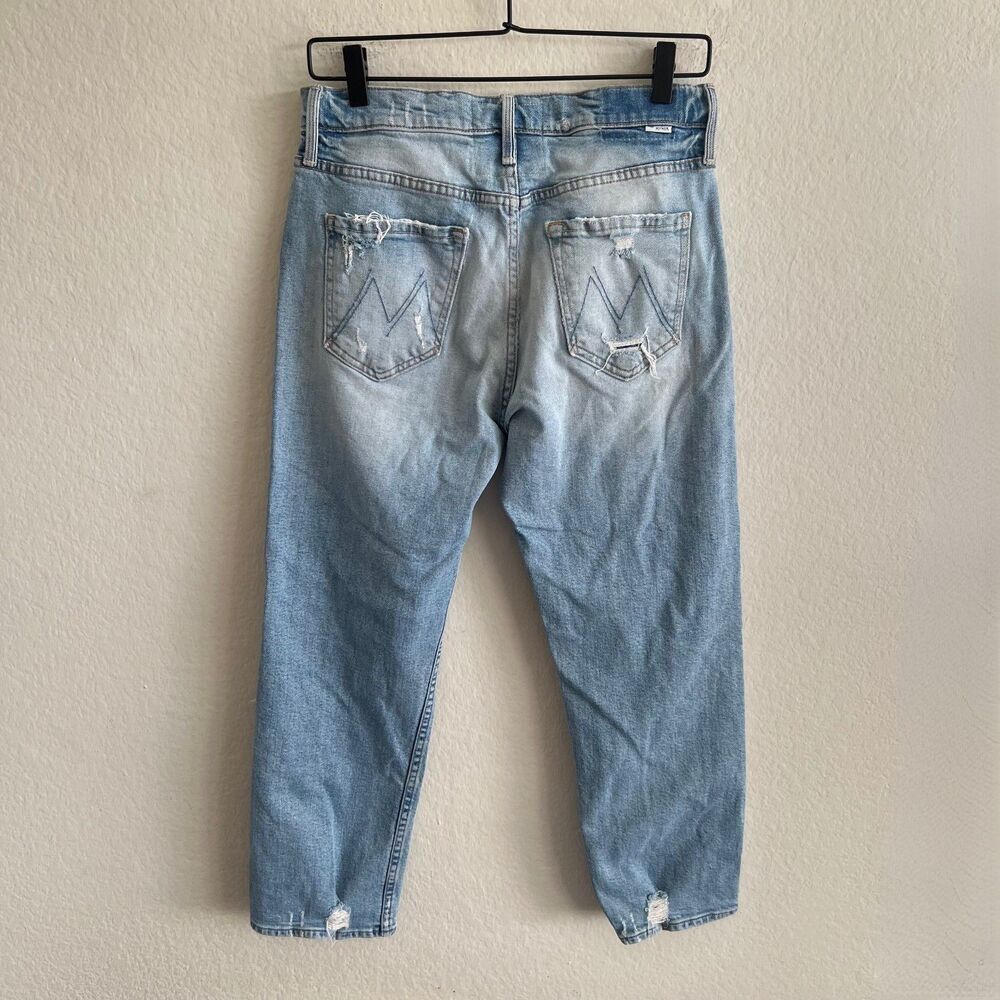 MOTHER SUPERIOR The Tomcat High Rise The Confession Light Blue Jeans Womens 29 - Picture 4 of 11